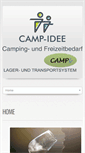 Mobile Screenshot of campidee.com